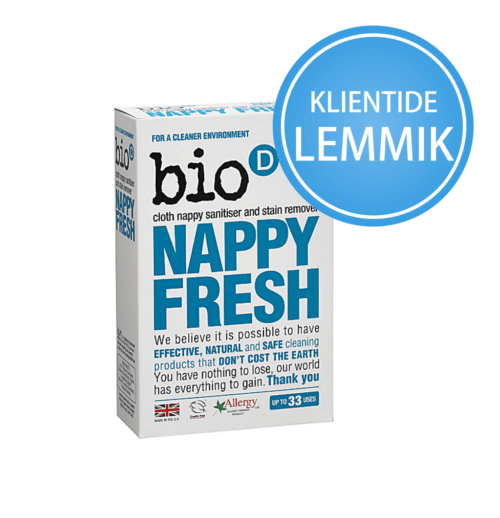 Bio D® Nappy Fresh hoolduspulber riidest mähkmetele (500 g)